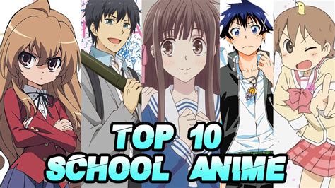 school life anime|top 10 high school anime.